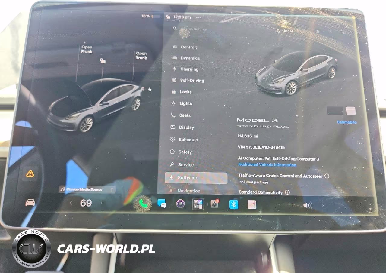 2020 Tesla Model 3 VIN:5YJ3E1EA1LF649415 - 9