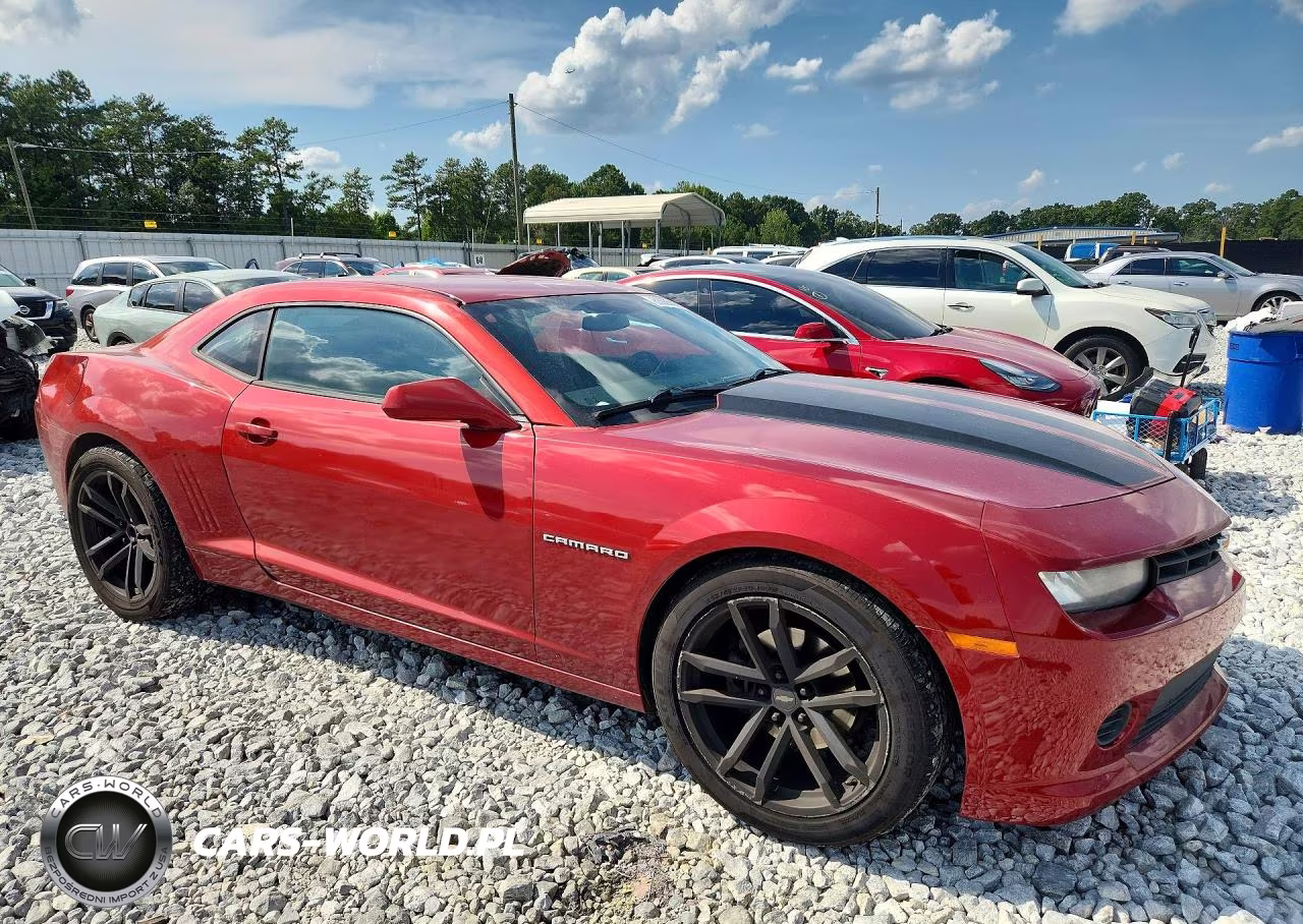 2014 Chevrolet Camaro Ls VIN:2G1FA1E30E9201533 - 4