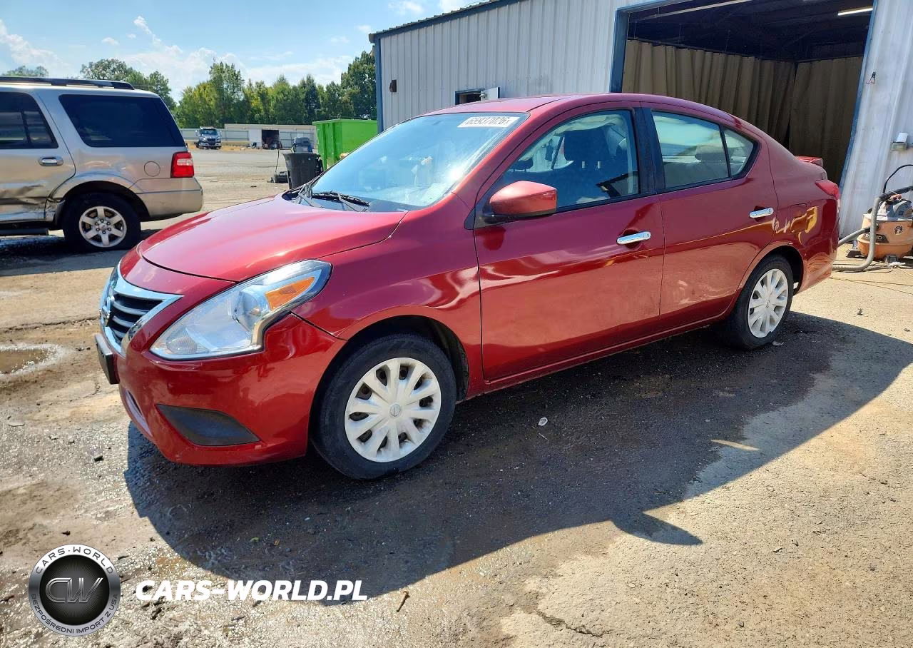 2017 Nissan Versa 1.6 Sv VIN:3N1CN7AP3HK406977 - 1