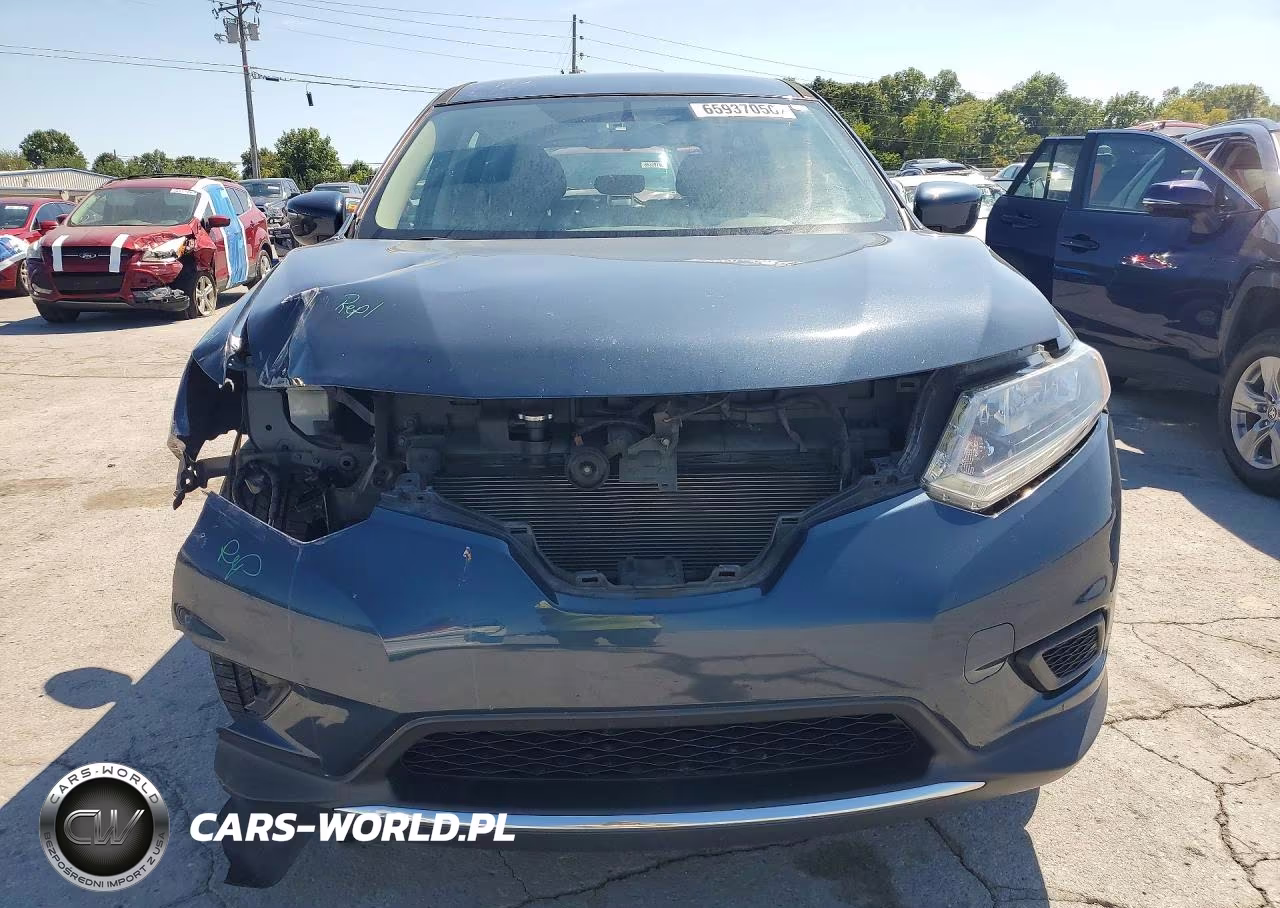 2016 Nissan Rogue S VIN:JN8AT2MTXGW024961 - 5