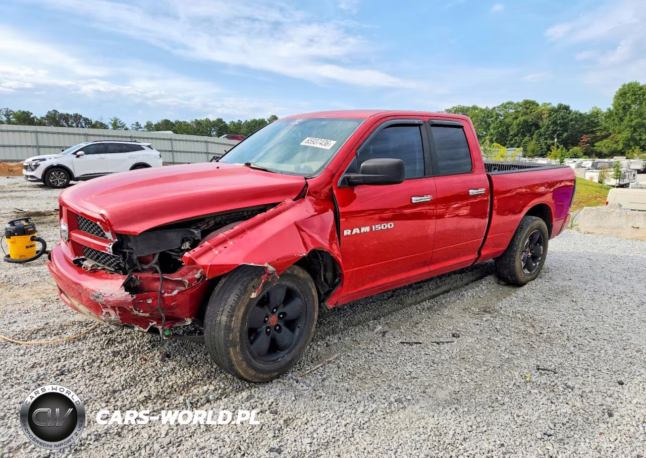 2012 Dodge Ram 1500 Slt VIN:1C6RD6GP9CS233148 - 1
