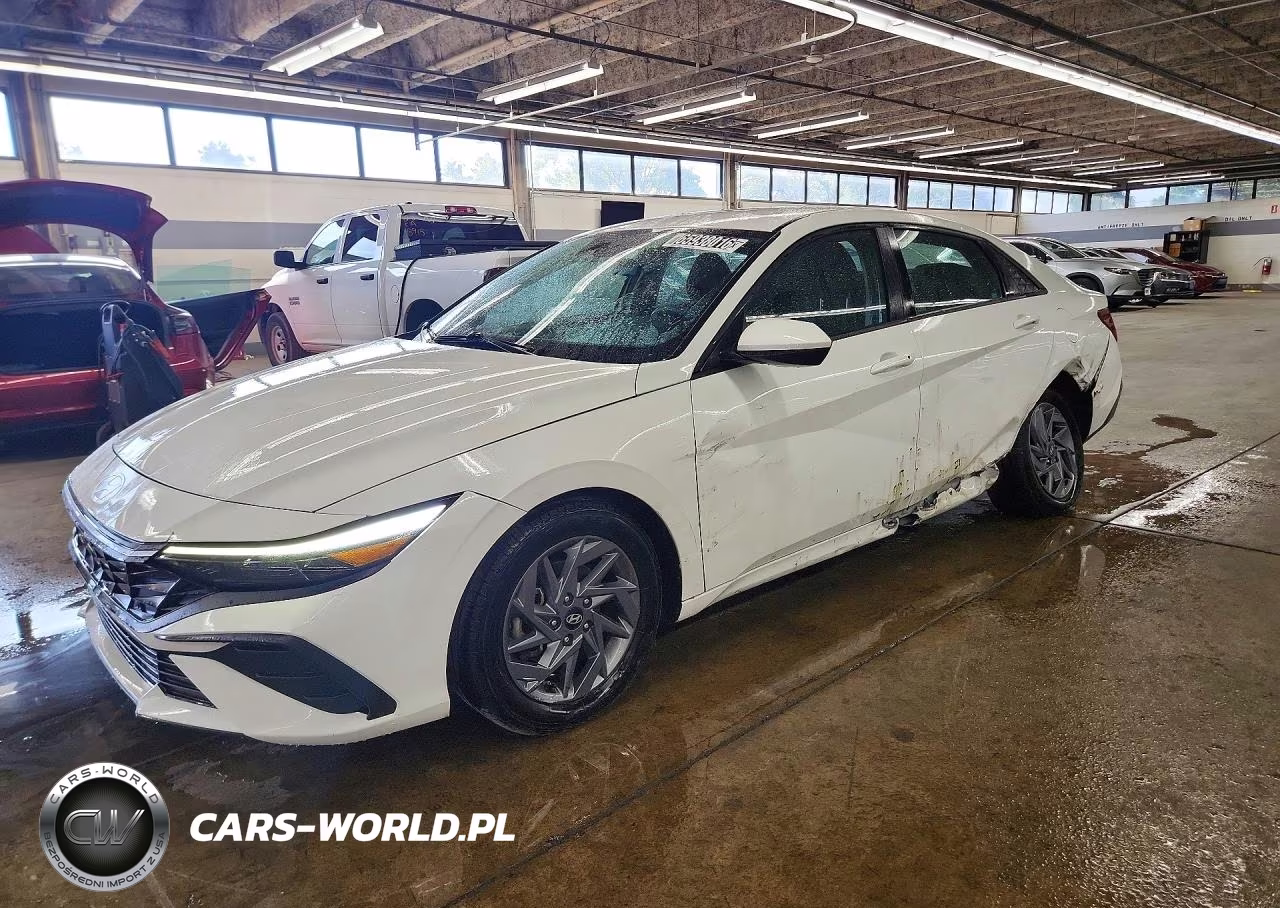 2024 Hyundai Elantra Sel VIN:KMHLM4DG6RU664725 - 1