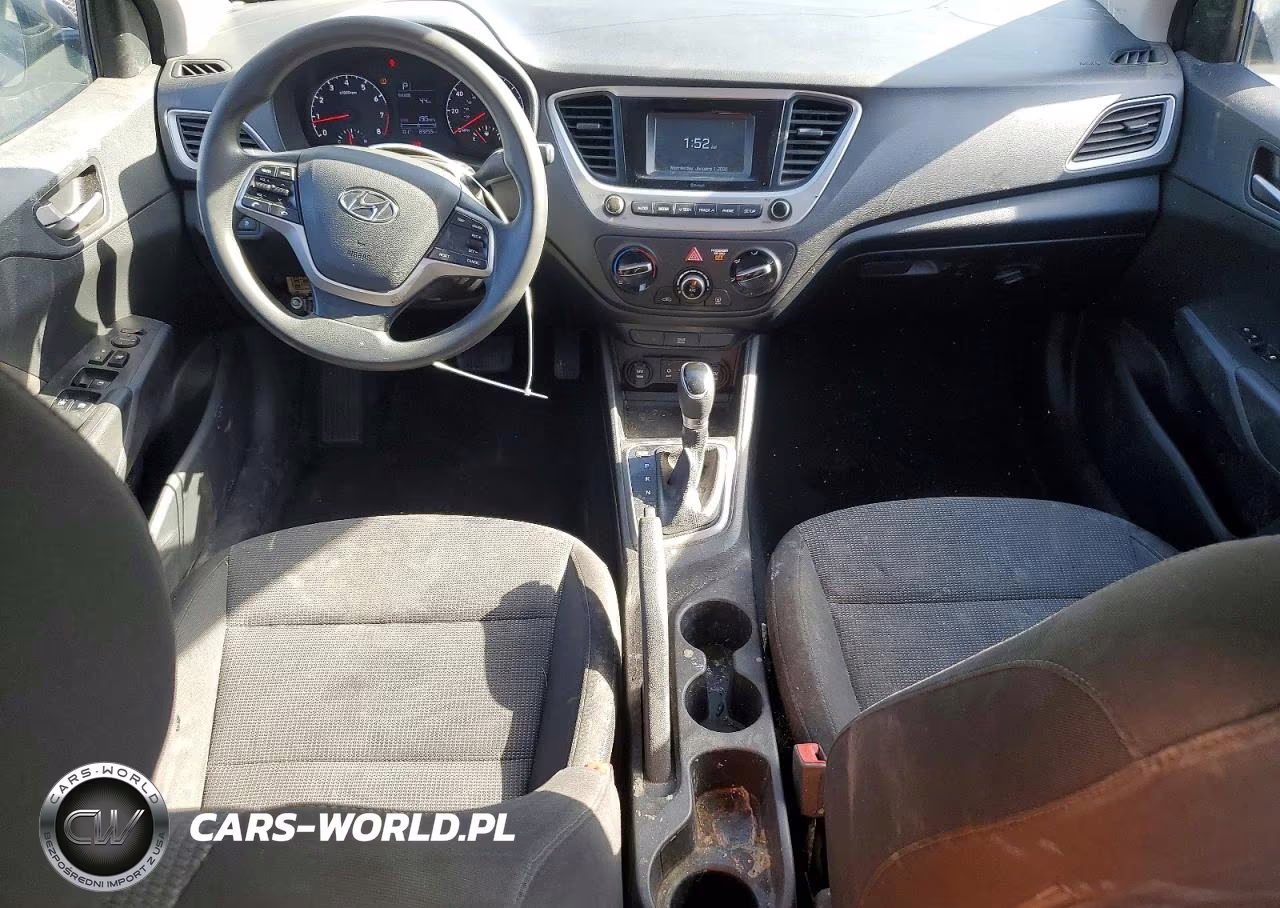 2019 Hyundai Accent Se VIN:3KPC24A31KE079390 - 8