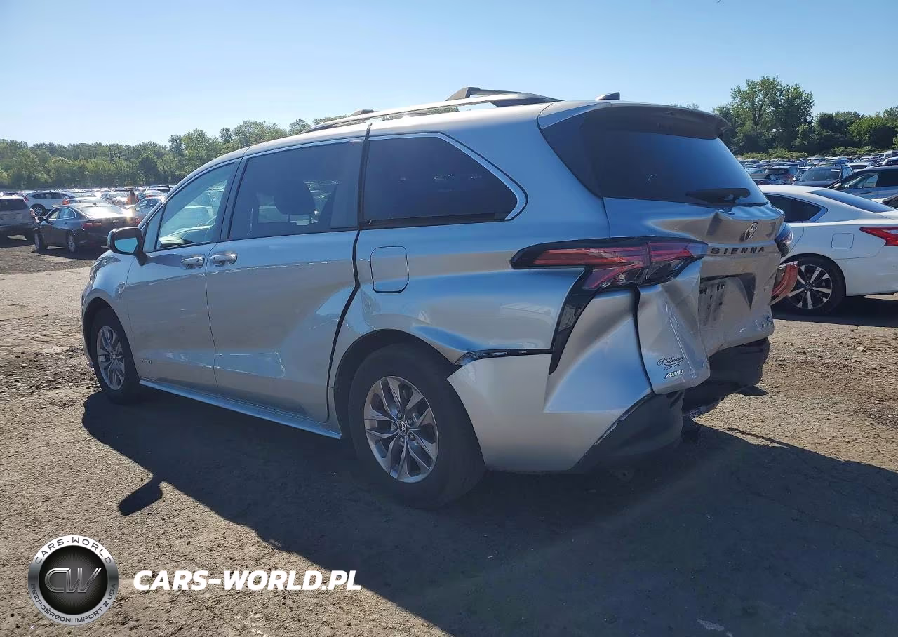 2021 Toyota Sienna Le VIN:5TDKSKFC0MS030828 - 2