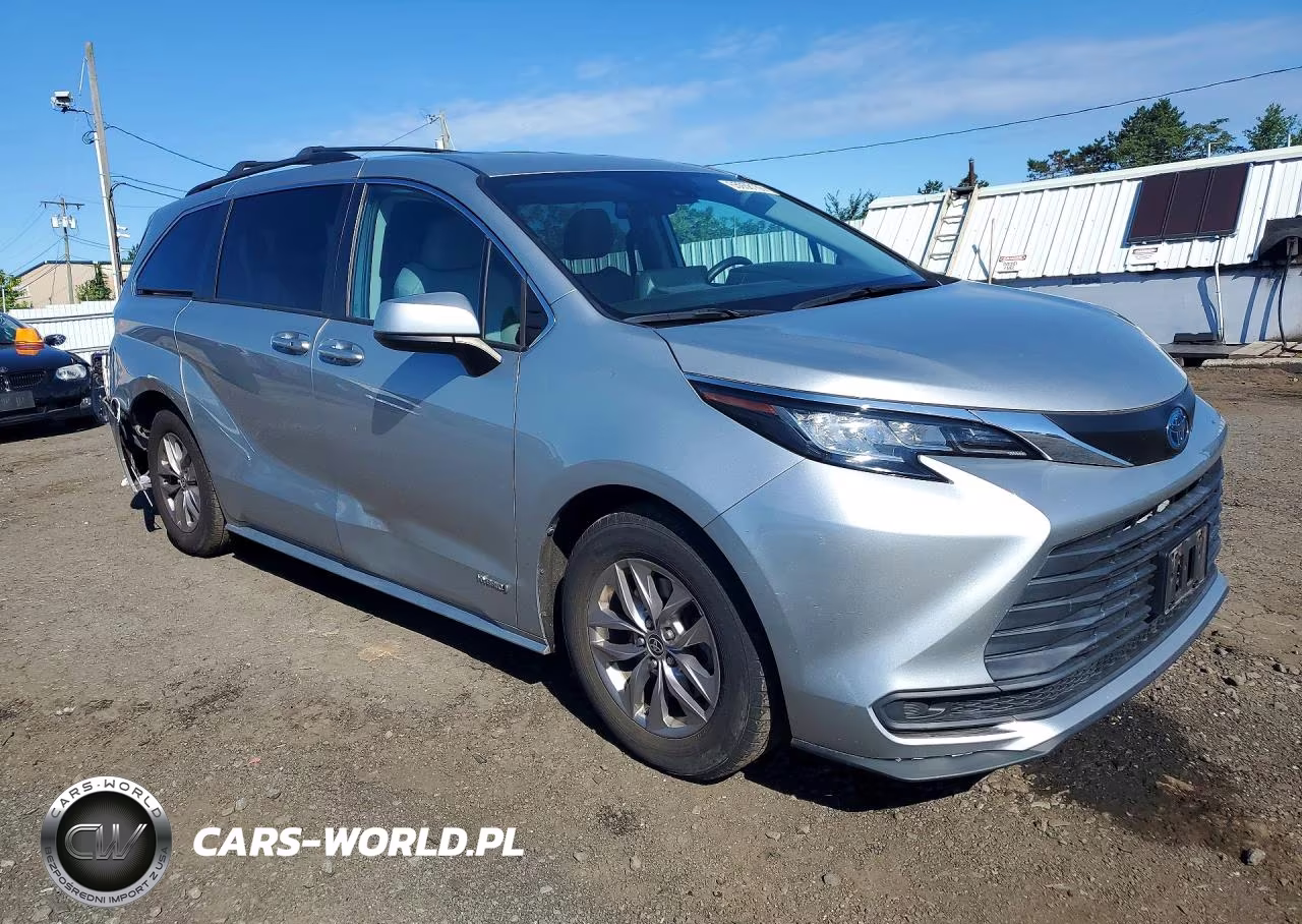 2021 Toyota Sienna Le VIN:5TDKSKFC0MS030828 - 4