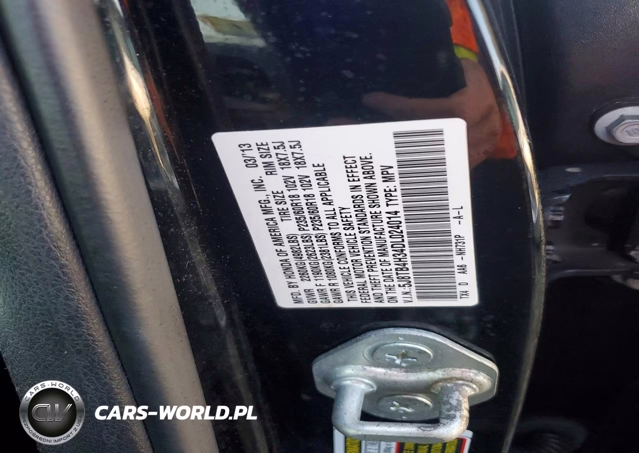 2013 Acura Rdx VIN:5J8TB4H34DL024014 - 12