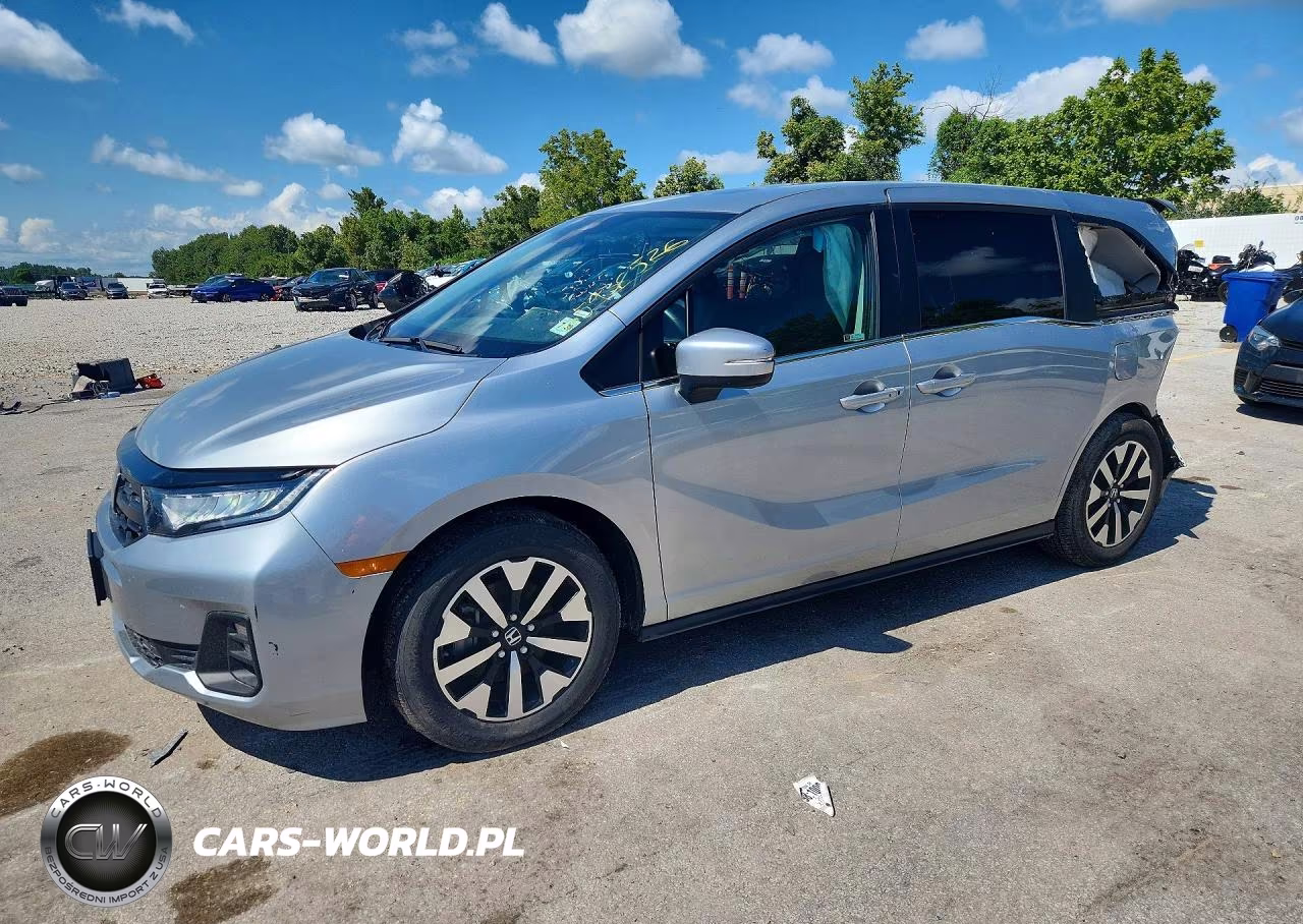 2025 Honda Odyssey Exl VIN:5FNRL6H67SB084431 - 1