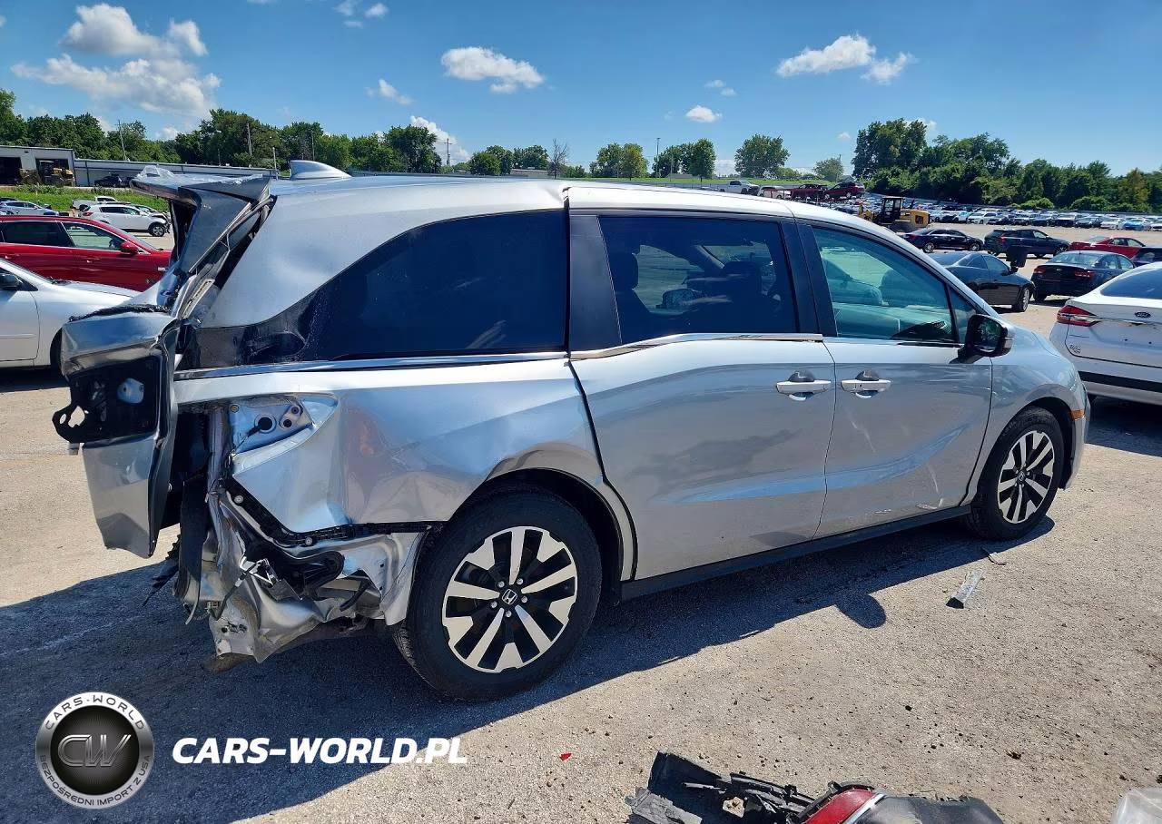 2025 Honda Odyssey Exl VIN:5FNRL6H67SB084431 - 3