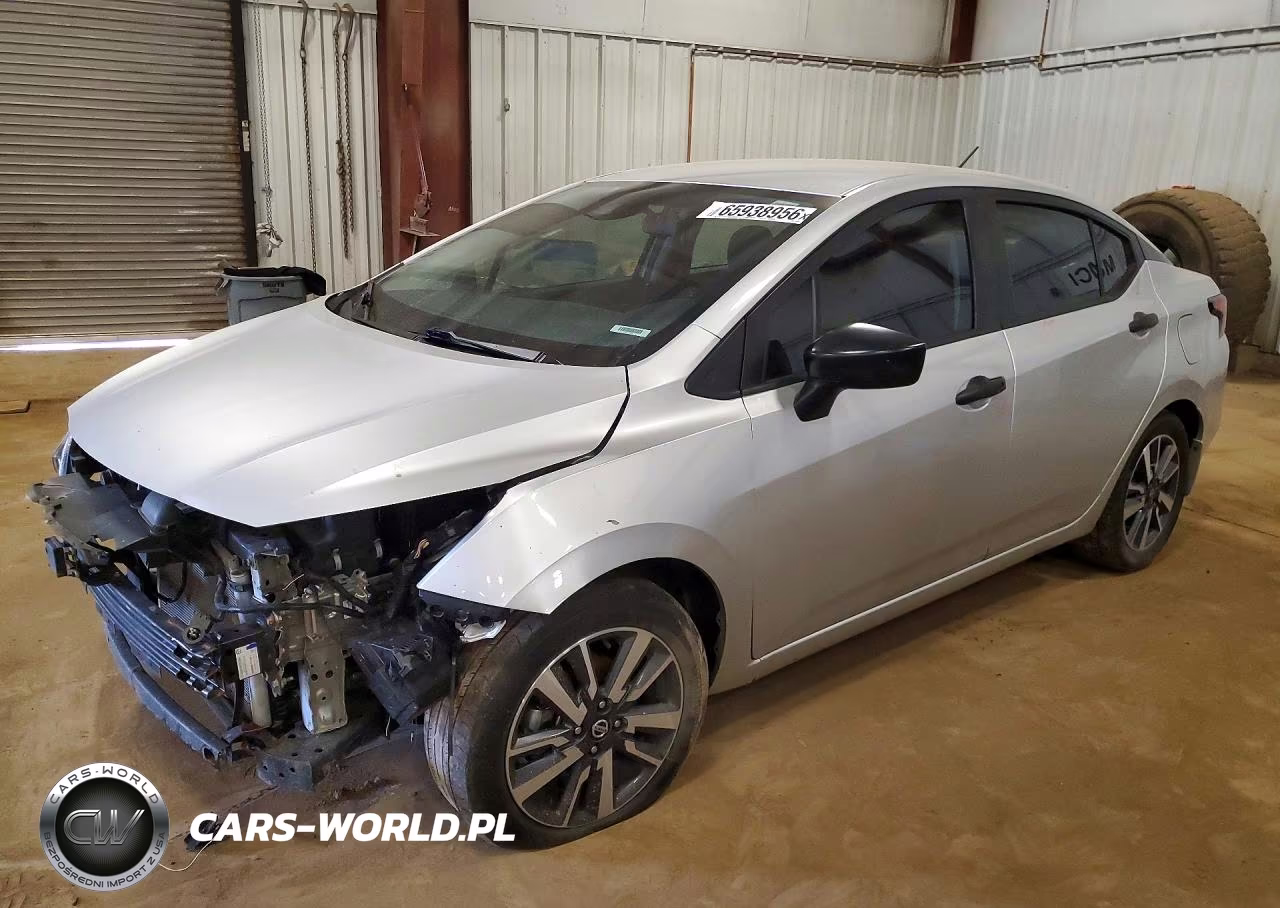 2024 Nissan Versa S VIN:3N1CN8DVXRL833908 - 1