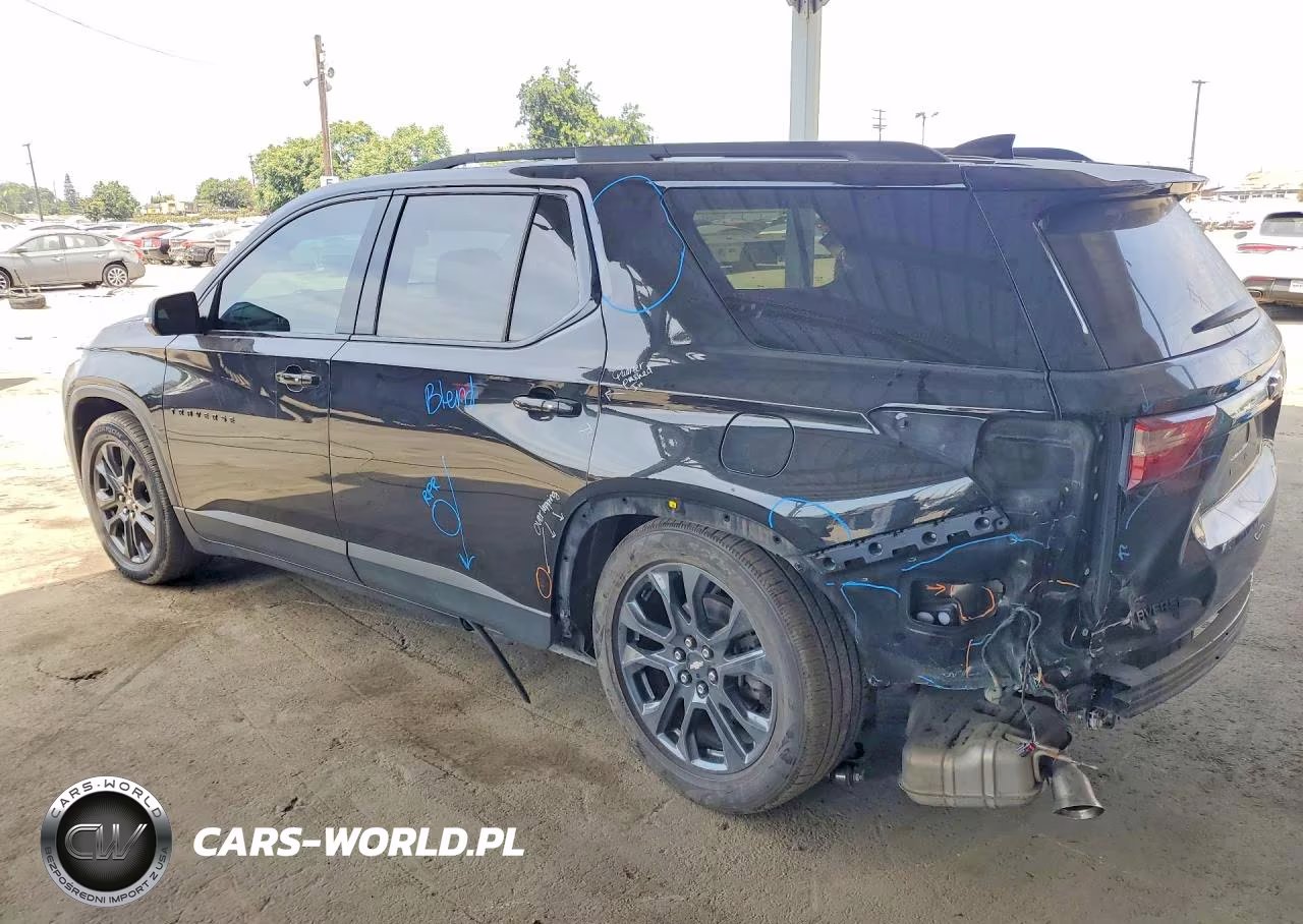 2021 Chevrolet Traverse Rs VIN:1GNERJKW6MJ167294 - 2