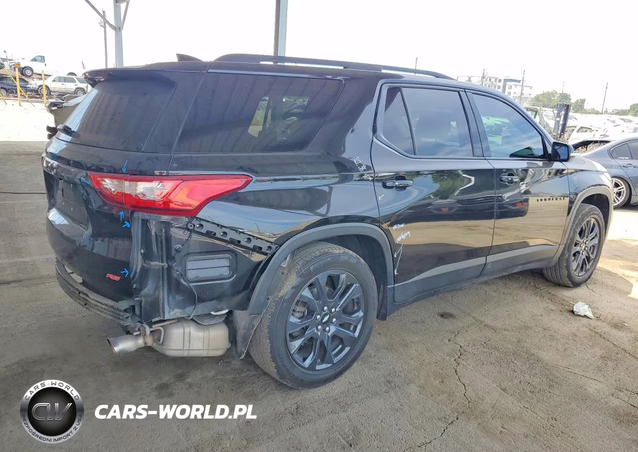 2021 Chevrolet Traverse Rs VIN:1GNERJKW6MJ167294 - 3