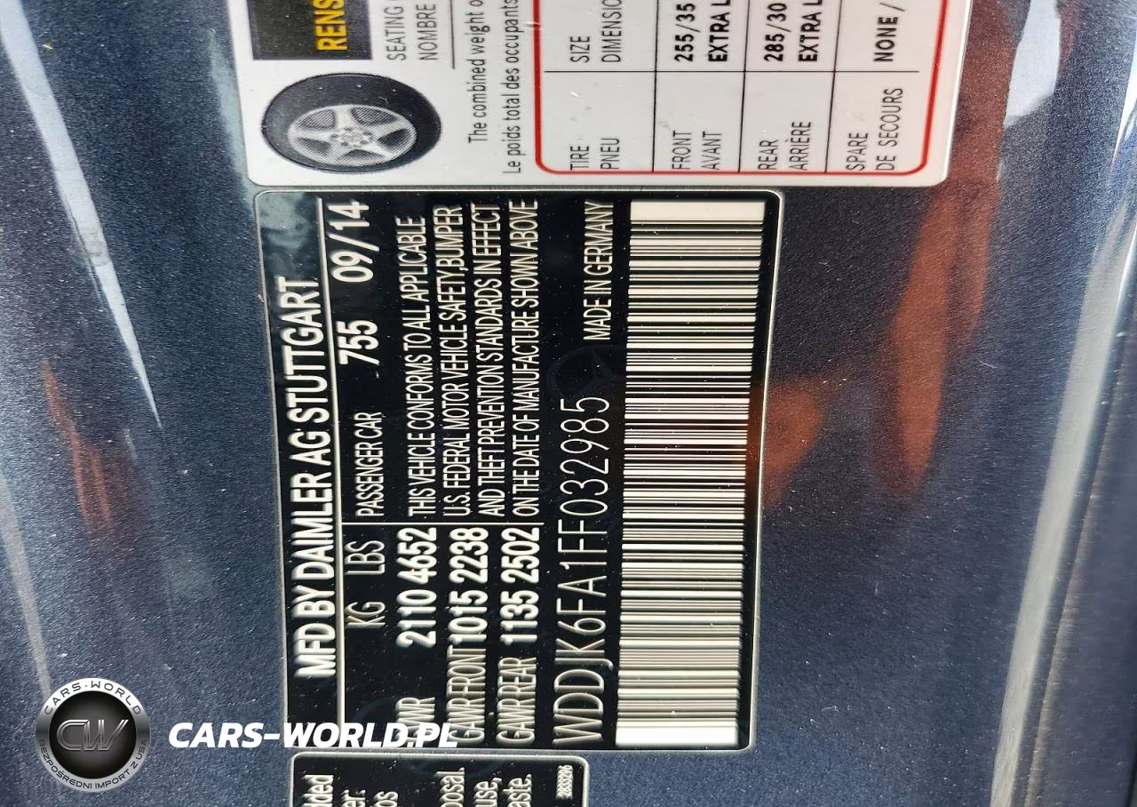 2015 Mercedes-Benz Sl 400 VIN:WDDJK6FA1FF032985 - 13