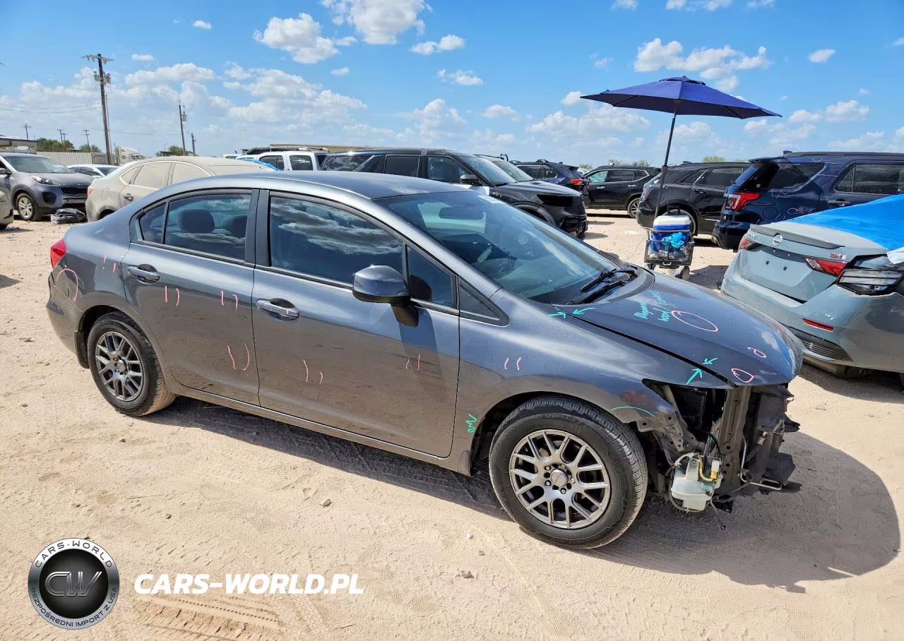 2012 Honda Civic Lx VIN:2HGFB2F58CH325189 - 4
