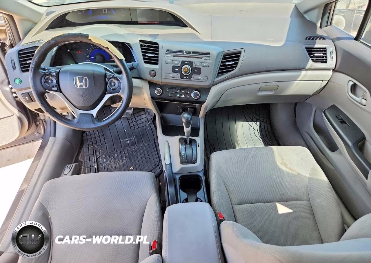 2012 Honda Civic Lx VIN:2HGFB2F58CH325189 - 8