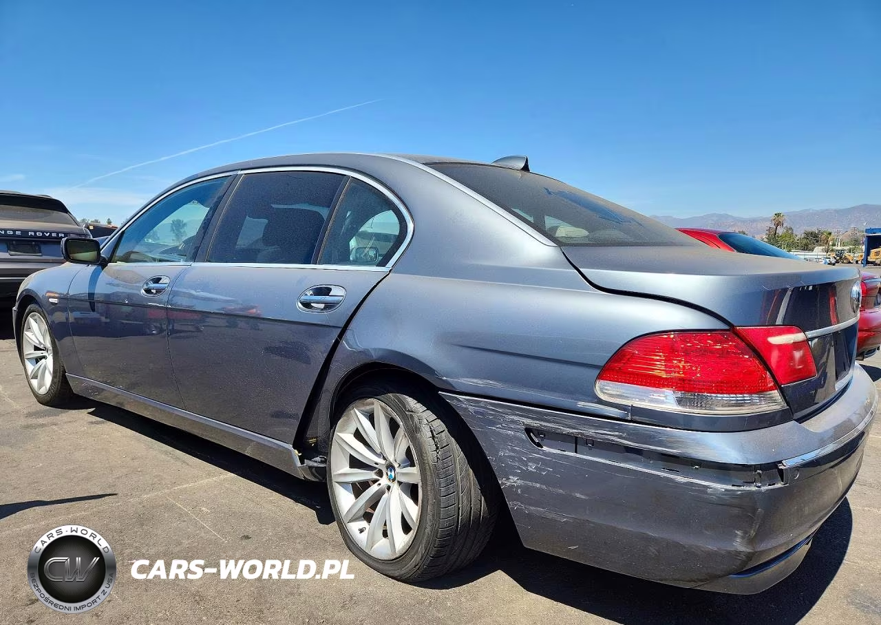 2007 BMW 750 VIN:WBAHN83587DT67089 - 2