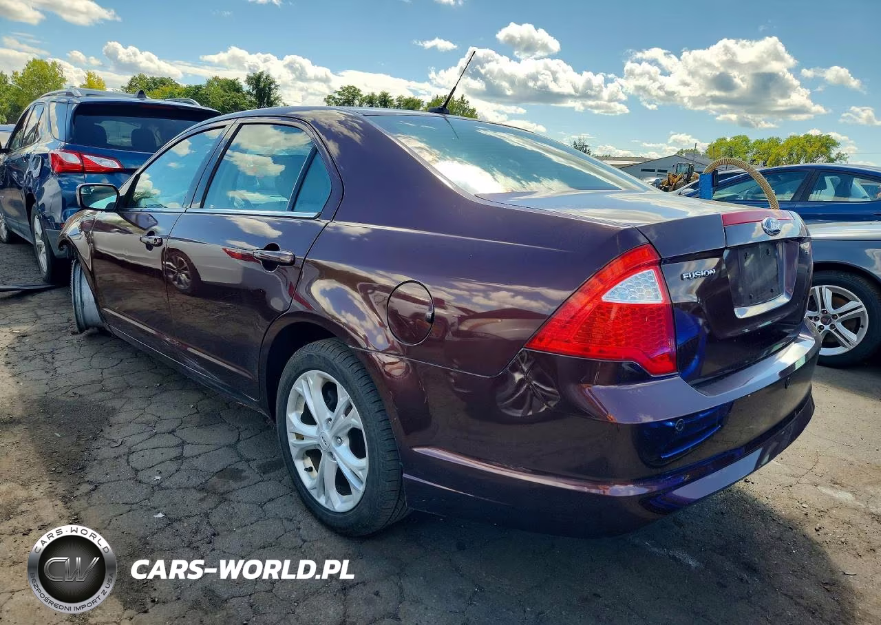 2012 Ford Fusion Se VIN:3FAHP0HAXCR206299 - 2