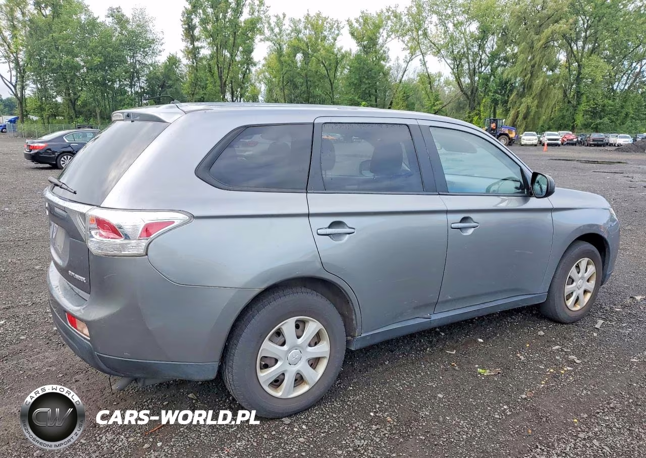 2014 Mitsubishi Outlander Es VIN:JA4AD2A36EZ003236 - 3