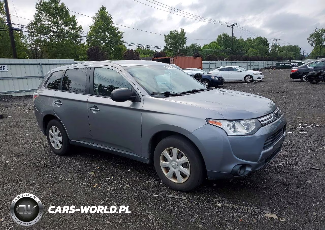 2014 Mitsubishi Outlander Es VIN:JA4AD2A36EZ003236 - 4