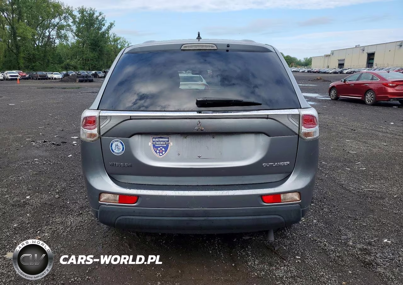 2014 Mitsubishi Outlander Es VIN:JA4AD2A36EZ003236 - 6