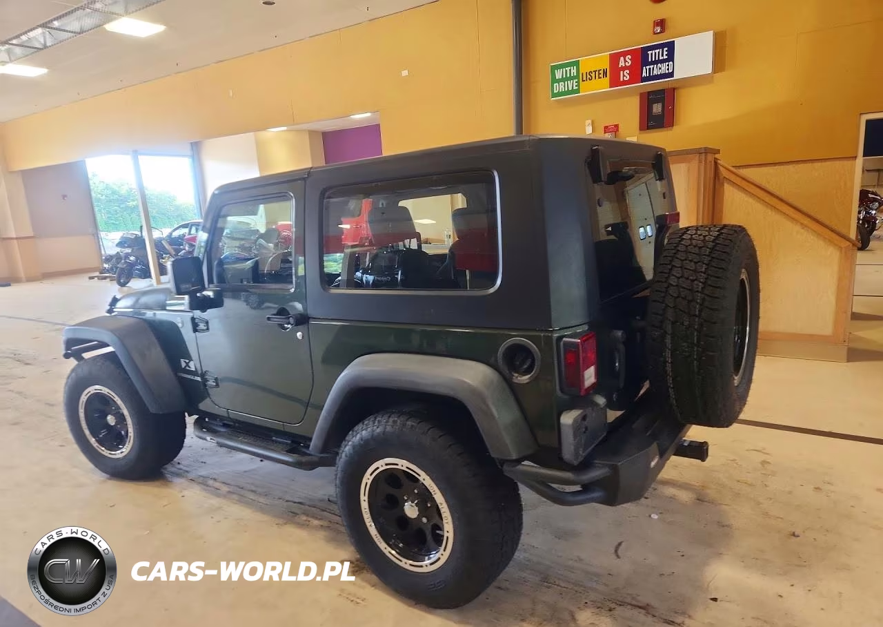 2007 Jeep Wrangler Jk VIN:1J4FA24127L100237 - 2