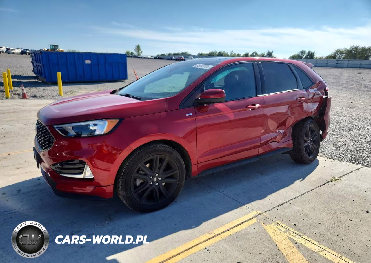 2021 Ford Edge Sel VIN:2FMPK4J94MBA24962 - 1