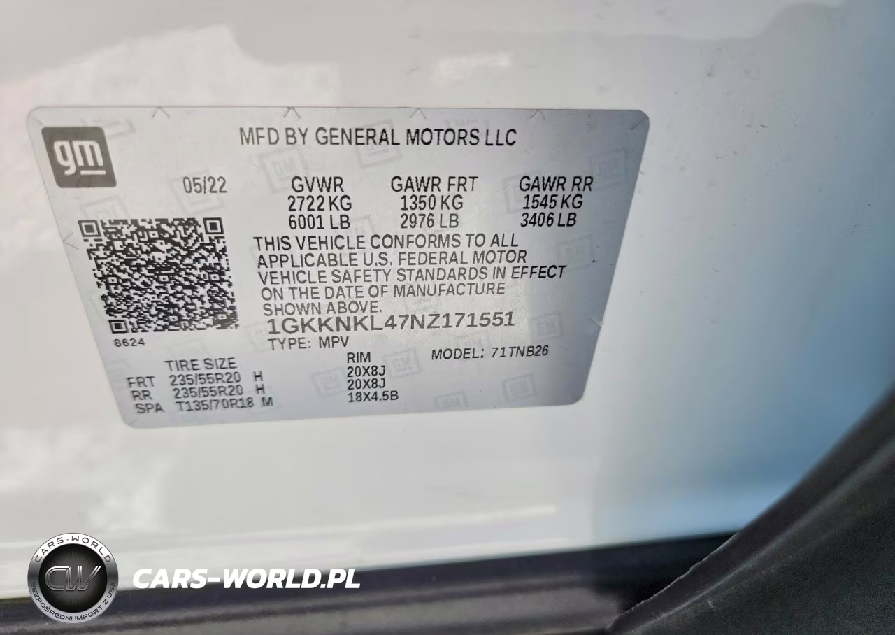 2022 GMC Acadia Sle VIN:1GKKNKL47NZ171551 - 13