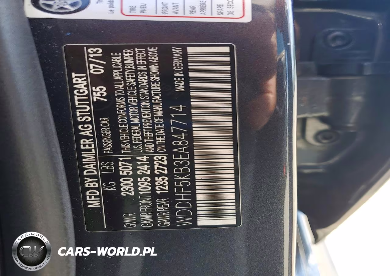 2014 Mercedes-Benz E 350 VIN:WDDHF5KB3EA847714 - 12