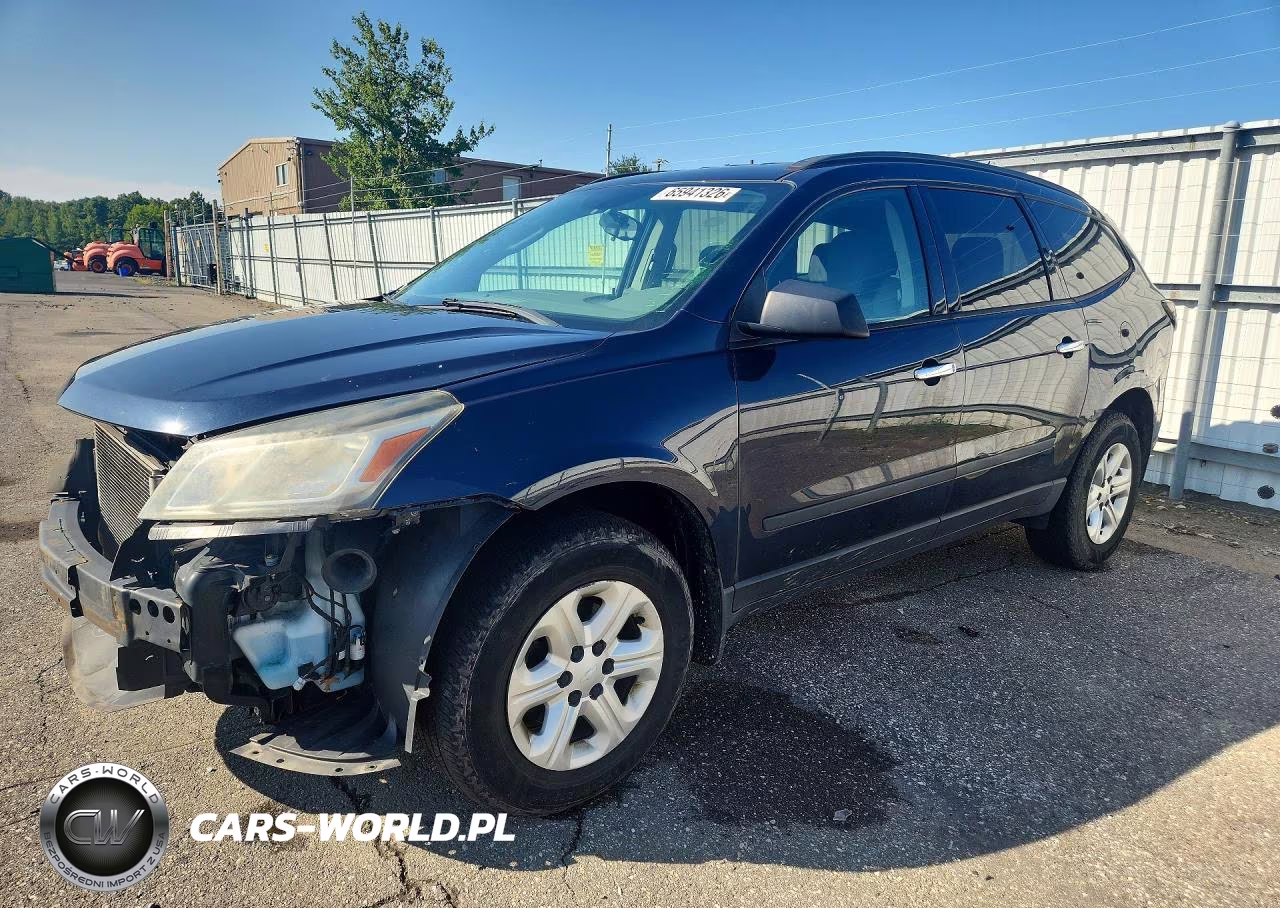 2015 Chevrolet Traverse Ls VIN:1GNKVFED5FJ361940 - 1