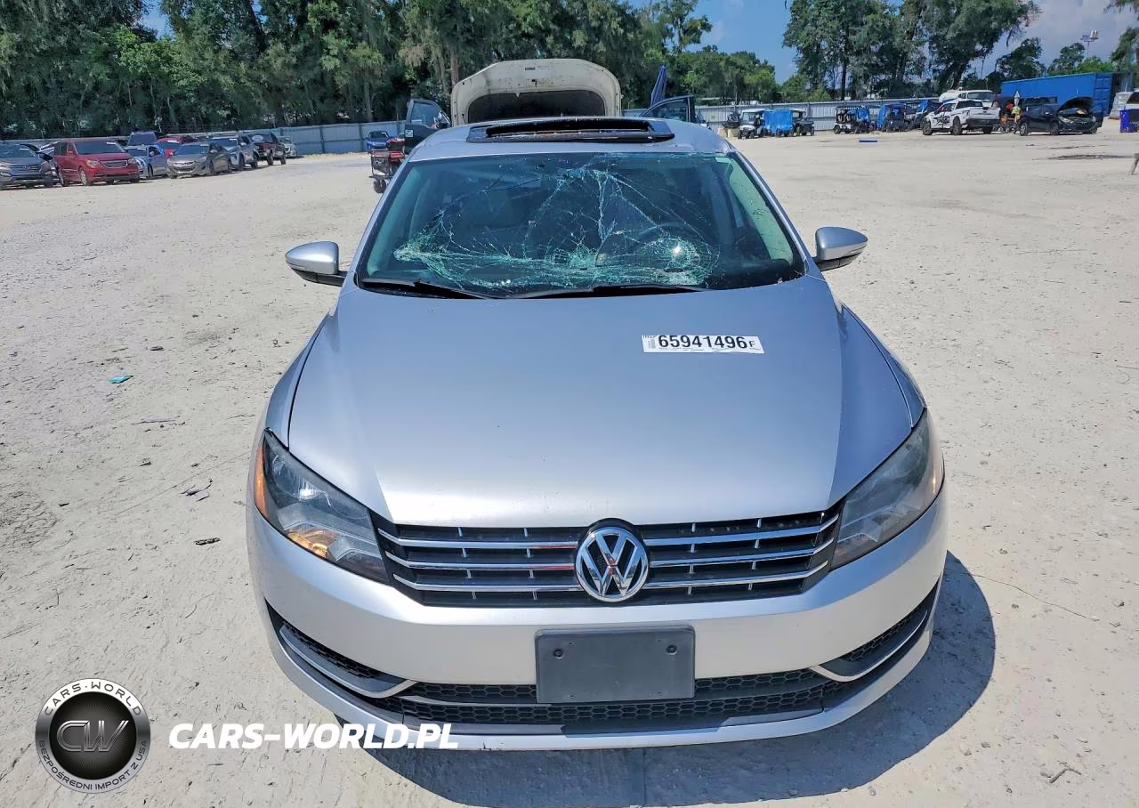 2012 Volkswagen Passat Sel VIN:1VWCH7A37CC072420 - 5