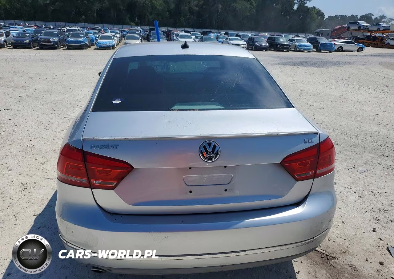 2012 Volkswagen Passat Sel VIN:1VWCH7A37CC072420 - 6