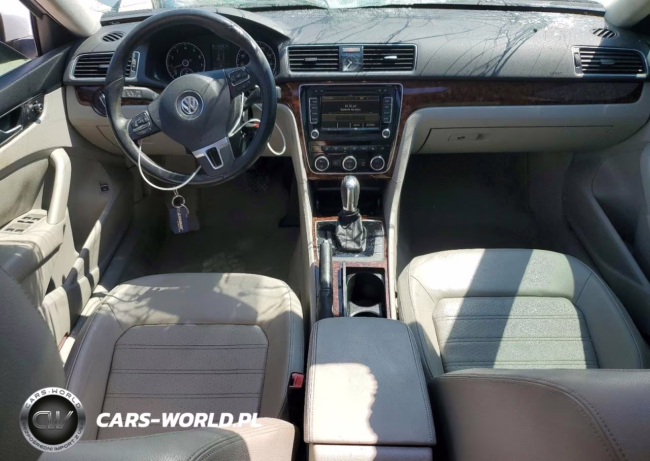2012 Volkswagen Passat Sel VIN:1VWCH7A37CC072420 - 8