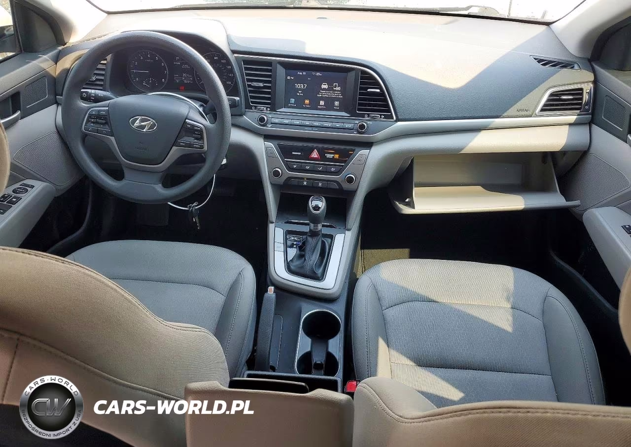 2017 Hyundai Elantra Se VIN:5NPD84LF5HH187672 - 8