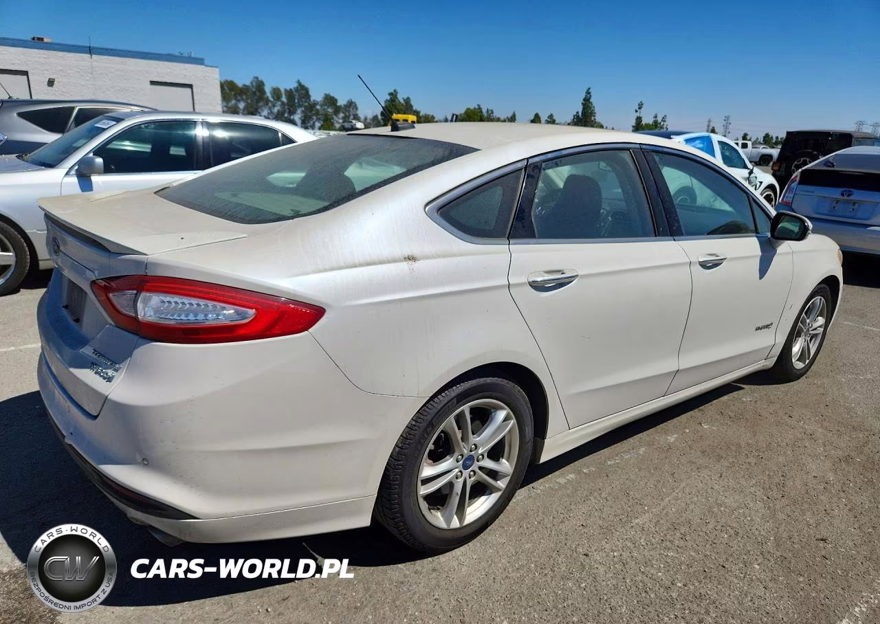 2016 Ford Fusion Titanium Hev VIN:3FA6P0RU7GR203866 - 3