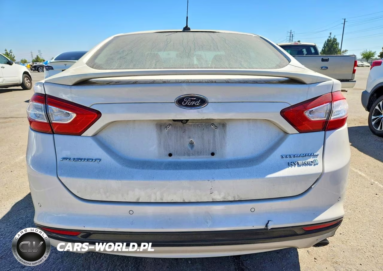 2016 Ford Fusion Titanium Hev VIN:3FA6P0RU7GR203866 - 6