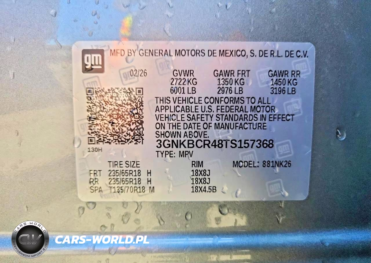 2026 Chevrolet Blazer 2Lt VIN:3GNKBCR48TS157368 - 14