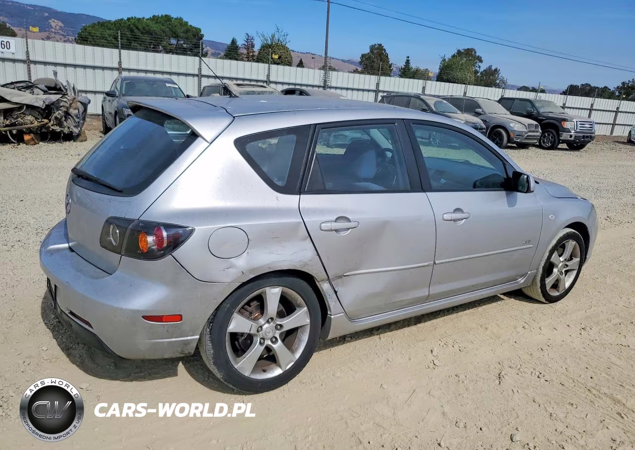 2004 Mazda 3 Hatchback VIN:JM1BK343741216548 - 3