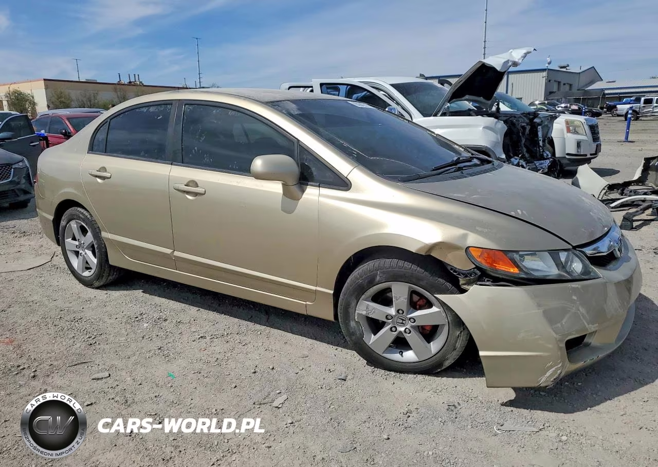 2008 Honda Civic Lx VIN:1HGFA16568L000029 - 4