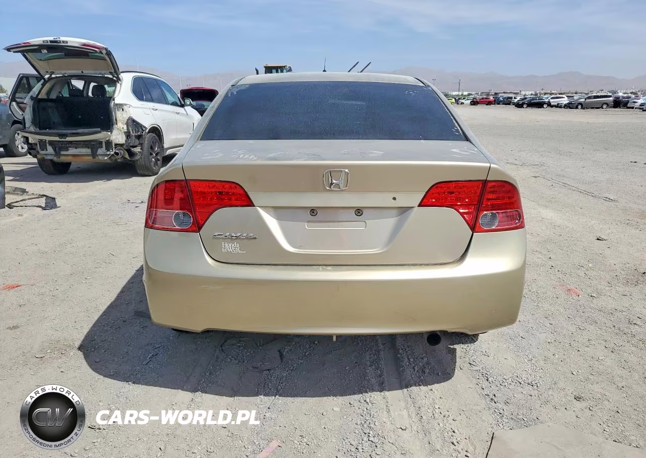 2008 Honda Civic Lx VIN:1HGFA16568L000029 - 6