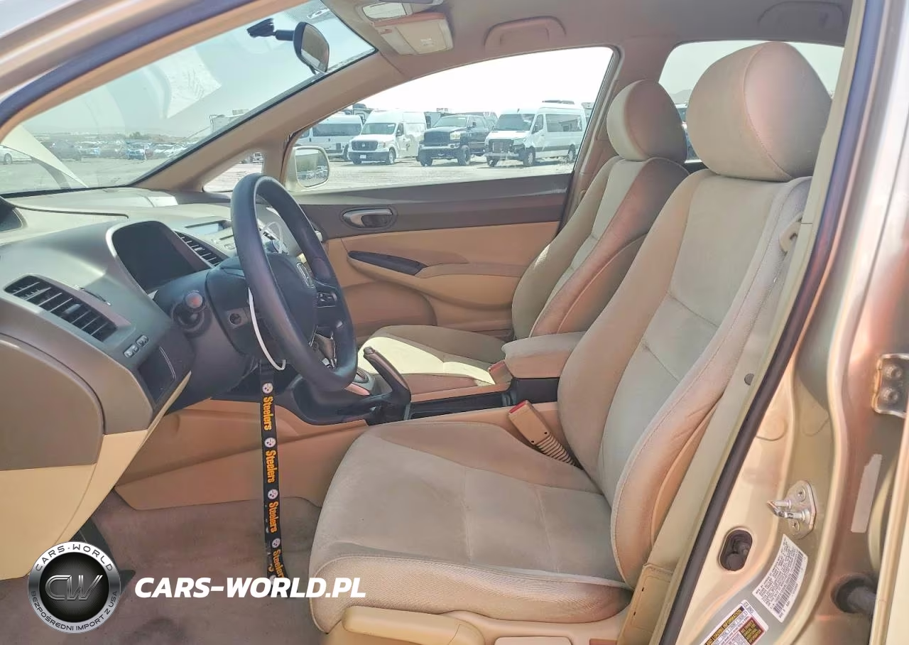 2008 Honda Civic Lx VIN:1HGFA16568L000029 - 7