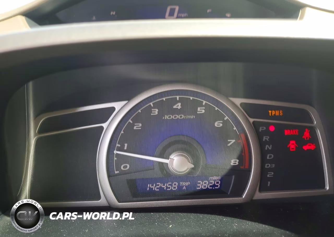 2008 Honda Civic Lx VIN:1HGFA16568L000029 - 9