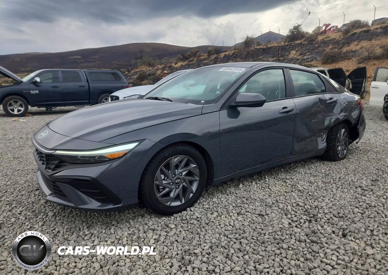 2026 Hyundai Elantra Hybrid Blue