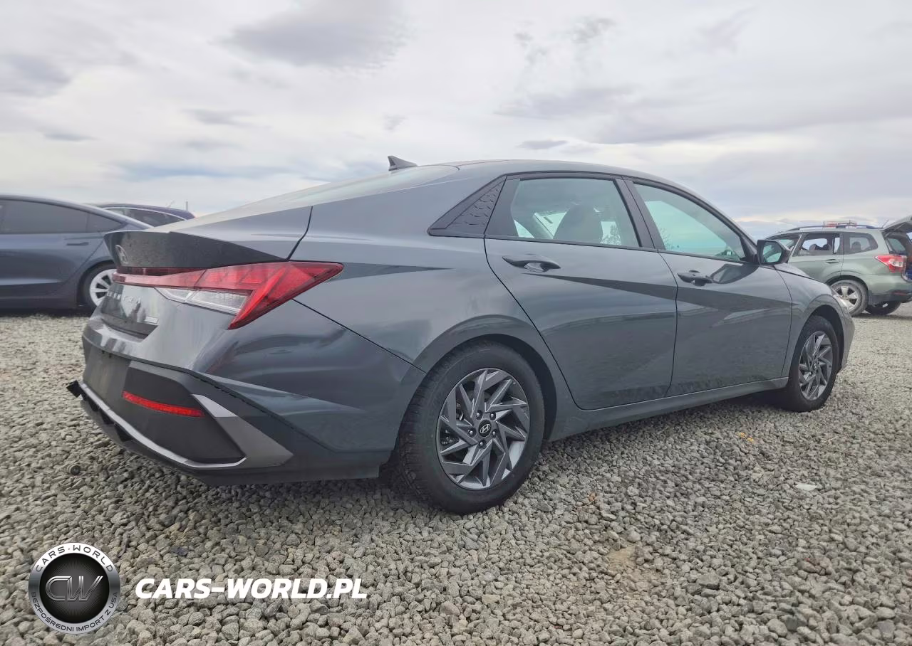 2026 Hyundai Elantra Hybrid Blue VIN:KMHLM4DJXTU183198 - 3