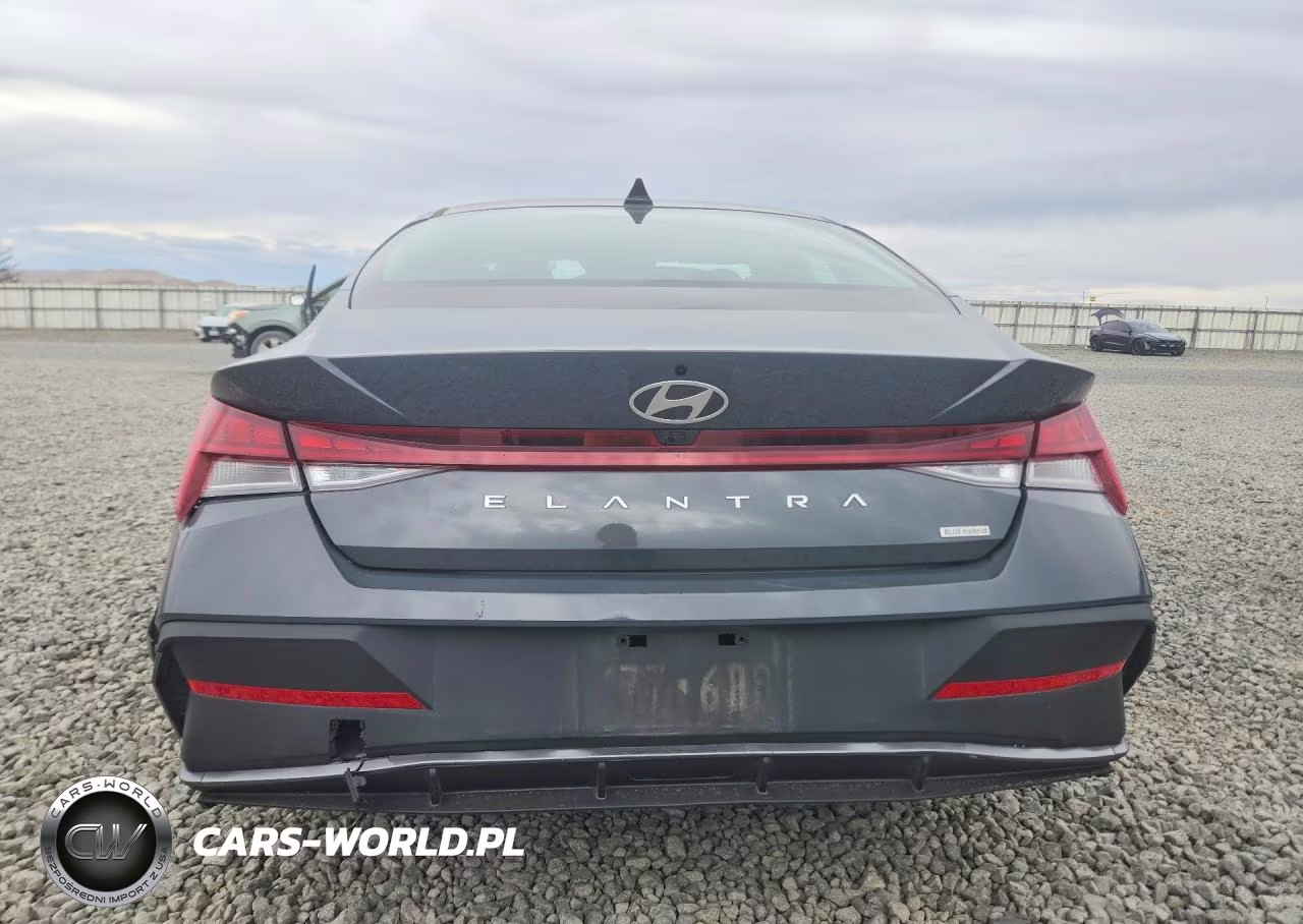 2026 Hyundai Elantra Hybrid Blue VIN:KMHLM4DJXTU183198 - 6