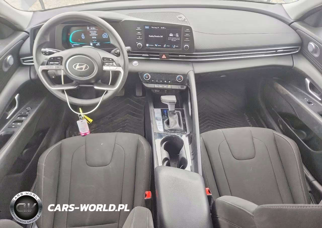 2026 Hyundai Elantra Hybrid Blue VIN:KMHLM4DJXTU183198 - 8