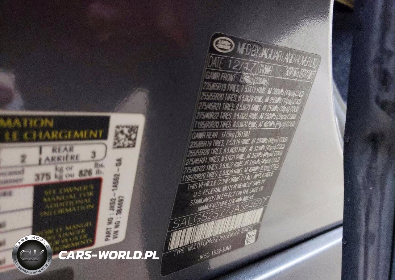 2018 Land Rover Range Rover Hse VIN:SALGS2SV7JA384697 - 13