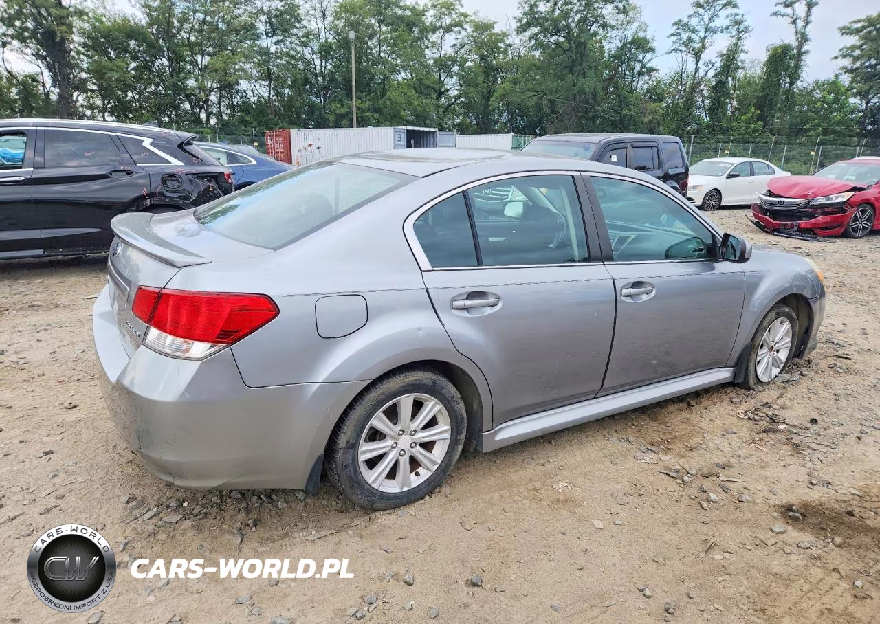 2012 Subaru Legacy 2.5I Premium VIN:4S3BMBC66B3247680 - 3