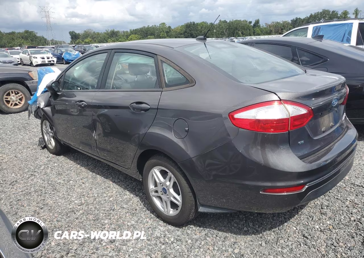 2017 Ford Fiesta Se VIN:3FADP4BJ7HM145139 - 2