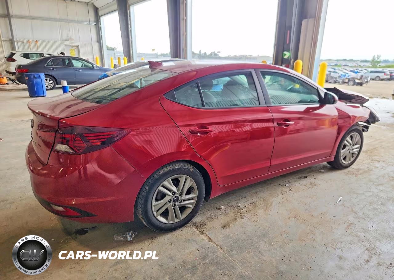 2020 Hyundai Elantra Sel VIN:KMHD84LF7LU081153 - 3