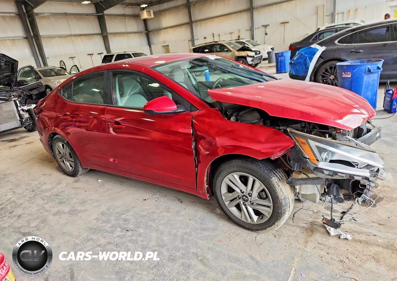 2020 Hyundai Elantra Sel VIN:KMHD84LF7LU081153 - 4