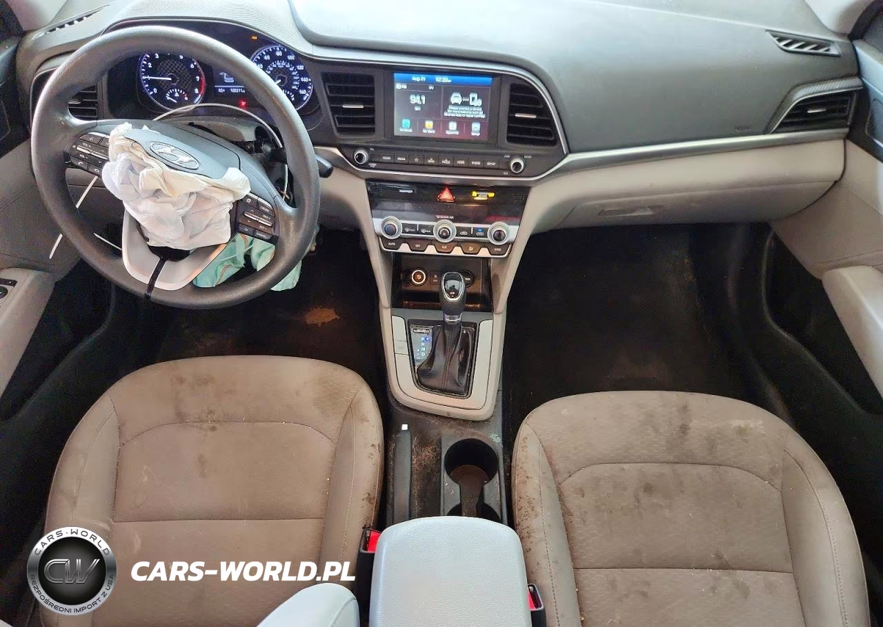 2020 Hyundai Elantra Sel VIN:KMHD84LF7LU081153 - 8